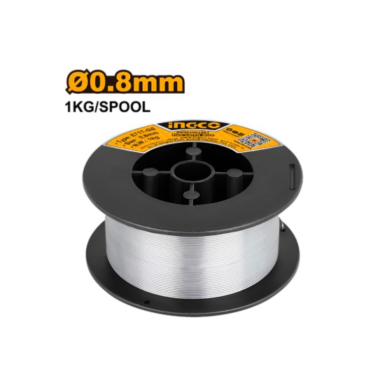 Ingco Mig Wire Flux-Cored Wire 1kg / 0.8mm spool for MAG/MIG welding