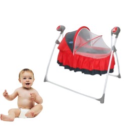 Baby Love - Electric Baby Swing - Red