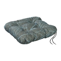 Livarno-Chair Cushion Blue and Grey 