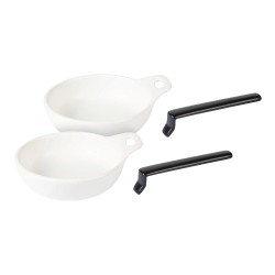 Grill Meister  - Grilling Bowl Set of 2 - Ideal for Grilling Chopped Vegetables 