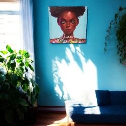 Black History Month Canvas Wall Décor -  Queen