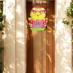 Mila Home - Happy Easter Hanging Sign 