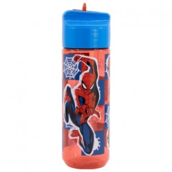 Disney-Stor Large Ecozen Hydro Bottle 540ml Spiderman Arachnid Grid, 74723