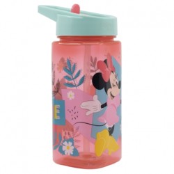  Disney Stor Square Water Bottle 510ml Minnie Mouse Being More Minnie, 74414