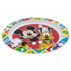 Disney Stor Kids Micro Plate Mickey Mouse Better Together, 74347