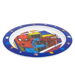 Disney Stor Kids Micro Plate Spiderman Midnight Flyer, 74747