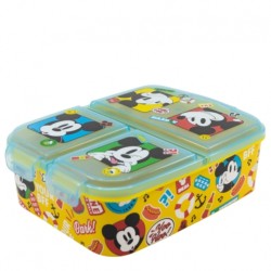  Stor Multi Compartment Sandwich Box Mickey Mouse Fun-Tastic, 74320