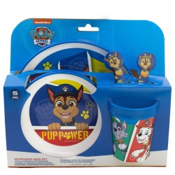 Disney Stor Non Slip 5 Pcs Bicolor Premium Set In Standard Box Paw Patrol Pup Power, 74685