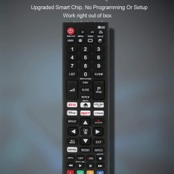 Huayu Compatible Remote Control for LG TV  RM-L1726 V2