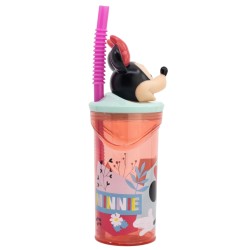 Disney Stor 3D Figurine Tumbler 360ml Minnie Mouse Being More Minnie, 74466