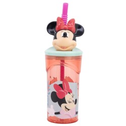 Disney Stor 3D Figurine Tumbler 360ml Minnie Mouse Being More Minnie, 74466