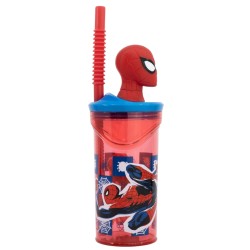 Disney Stor 3D Figurine Tumbler 360ml Spiderman Arachnid Grid, 74766