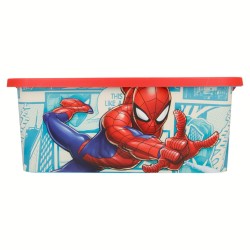 Disney Stor Storage Click Box 13L Spiderman Comic Book, 2625