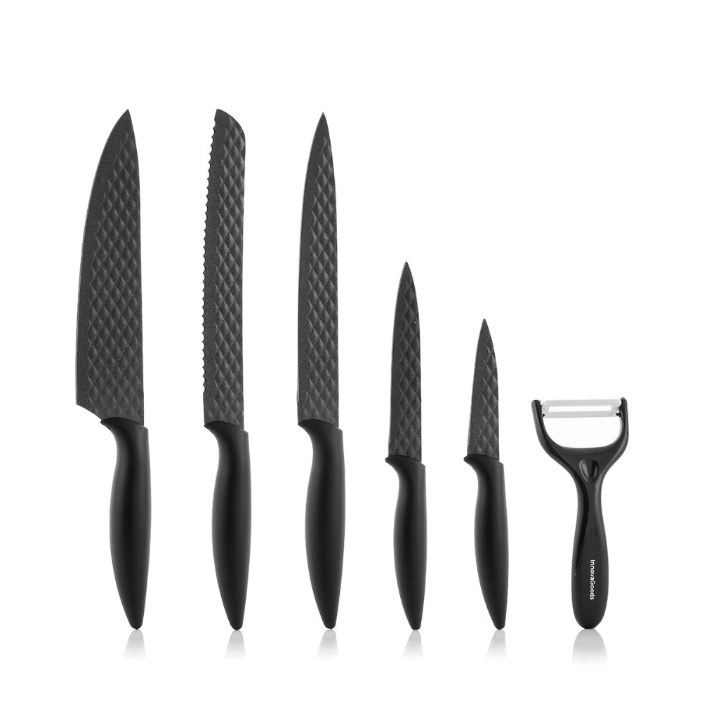 InnovaGoods Diamond Knife Set Shard 6 Pieces, V0103603