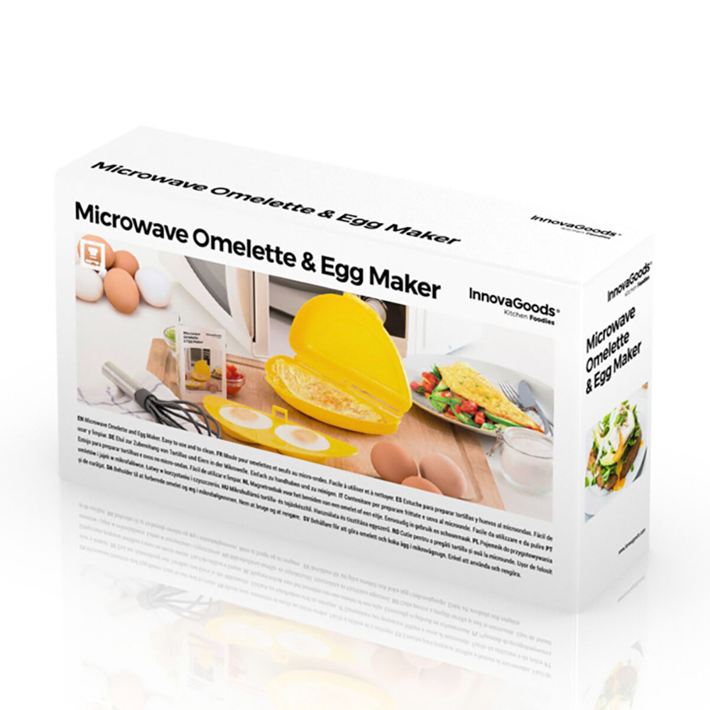 InnovaGoods Microwave Omelette & Egg Maker, V0100990