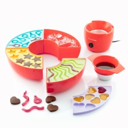 InnovaGoods 2-In 1-Jelly Bean And Chocolate Fondue Machine Yupot, V0103367