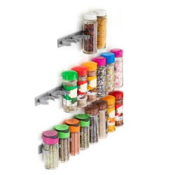 InnovaGoods Adhesive And Divisible Spice Organiser Jarlock X20, V0103336