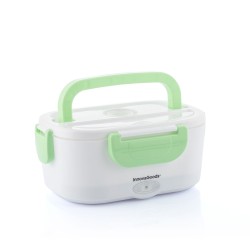 InnovaGoods Electric Lunch Box Ofunch, V0103375, Durable and food-safe plastic with a stainless steel inner container ,Capacity: Typically holds around 1.5 to 2 liters (exact capacity may vary)