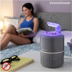 InnovaGoods Anti-Mosquito Suction Lamp Kl Drain, V0103447, this lamp draws insects in and traps them