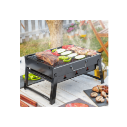 InnovaGoods Folding Portable Barbecue For Use With Charcoal Bearbq, V0103439, offers versatility and practicality for all your outdoor cooking needs.