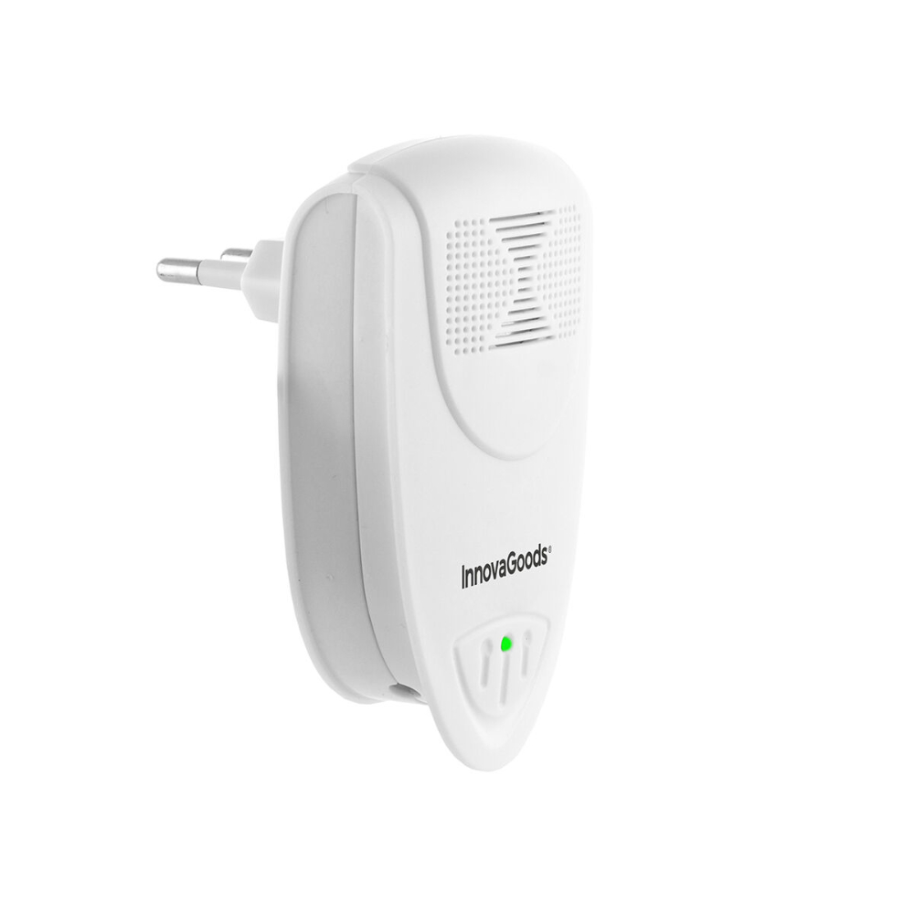 InnovaGoods Mini Ultrasonic Insect And Rodent Repeller, V0100892, protect home from pesky intruders without the need for harmful chemicals or traps. 