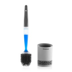 InnovaGoods Toilet Brush With Detergent Dispenser Bruilet, V0103545, theintegrated detergent dispenser allows you to apply cleaning solution directly to the brush