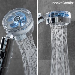 InnovaGoods Eco-Shower With Pressure Propeller And Purifying Filter Heliwer, V0103523, crafted to offer an exceptional shower experience while being mindful of water usage. 