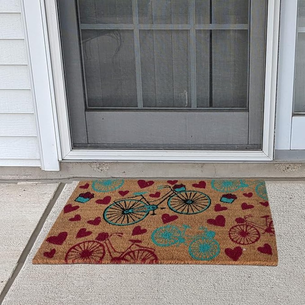 Printed Valentine's Delivery Coir Mat 18x28, Doormat 40X70 , lovely home 