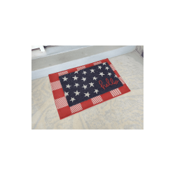 Printed Hello Coir Start and Hello  Mat 18x28, DOORMAT 40X70 CM