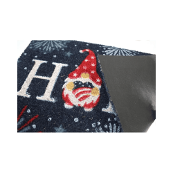 Printed Christmas  Gnome Coir Mat 18x28 inch , DOORMAT 40X70 CM