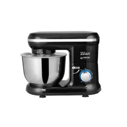 Zilan Stand Mixer 4.5L, 6Speeds 1400W, Black, ZLN3185, a powerful and stylish kitchen appliance designed to take your baking and cooking to the next level