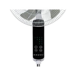 Beper Stand Fan With Touch Screen, 55W, VE.112, a stylish and efficient cooling solution designed to provide comfort during warm weather.