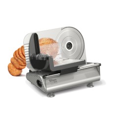 Zilan Electric Meat And Cheese Slicer 150W Inox, ZLN3376, a compact yet powerful kitchen appliance designed to simplify meal preparation.