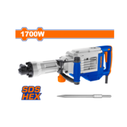wadfow 1700W SDS HEX compressor for twisting and crushing